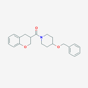 3,4-dihydro-2H-chromen-3-yl-(4-phenylmethoxypiperidin-1-yl)methanone
