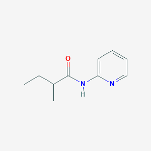 molecular formula C10H14N2O B7561360 2-methyl-N-pyridin-2-ylbutanamide 