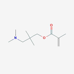 molecular formula C11H21NO2 B075621 [3-(Dimethylamino)-2,2-dimethylpropyl] 2-methylprop-2-enoate CAS No. 1118-38-3