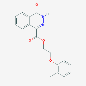 2-(2,6-dimethylphenoxy)ethyl 4-oxo-3H-phthalazine-1-carboxylate