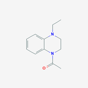 1-(4-Ethyl-2,3-dihydroquinoxalin-1-yl)ethanone