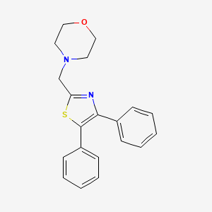 4-[(4,5-Diphenyl-1,3-thiazol-2-yl)methyl]morpholine