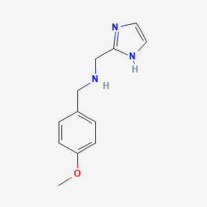 N-((1H-Imidazol-2-yl)methyl)-1-(4-methoxyphenyl)methanamine