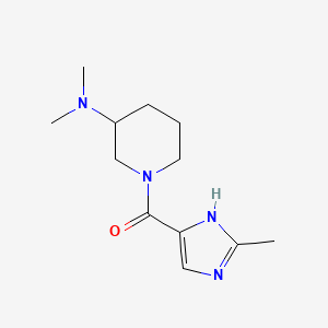 [3-(dimethylamino)piperidin-1-yl]-(2-methyl-1H-imidazol-5-yl)methanone