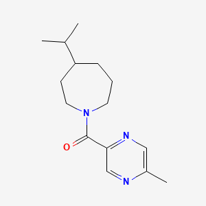 (5-Methylpyrazin-2-yl)-(4-propan-2-ylazepan-1-yl)methanone