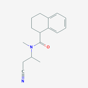N-(1-cyanopropan-2-yl)-N-methyl-1,2,3,4-tetrahydronaphthalene-1-carboxamide