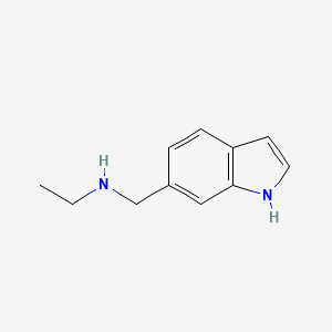 N-(1H-indol-6-ylmethyl)ethanamine