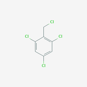 molecular formula C7H4Cl4 B075636 1,3,5-Trichloro-2-(chloromethyl)benzene CAS No. 1344-32-7
