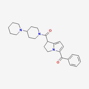 1,4'-bipiperidin-1'-yl[5-(phenylcarbonyl)-2,3-dihydro-1H-pyrrolizin-1-yl]methanone
