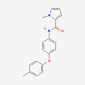 1-methyl-N-[4-(4-methylphenoxy)phenyl]pyrrole-2-carboxamide
