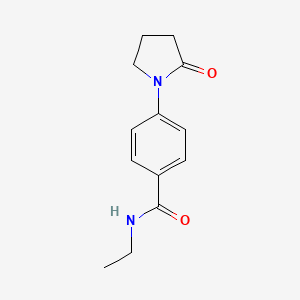 N-ethyl-4-(2-oxopyrrolidin-1-yl)benzamide