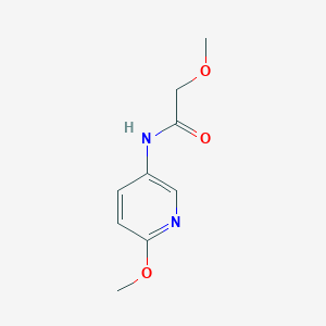 2-methoxy-N-(6-methoxypyridin-3-yl)acetamide