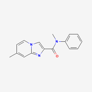 N,7-dimethyl-N-phenylimidazo[1,2-a]pyridine-2-carboxamide