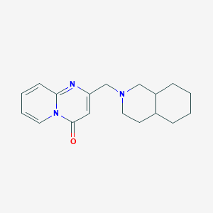 2-(3,4,4a,5,6,7,8,8a-octahydro-1H-isoquinolin-2-ylmethyl)pyrido[1,2-a]pyrimidin-4-one