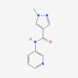 1-methyl-N-(pyridin-3-yl)-1H-pyrazole-4-carboxamide