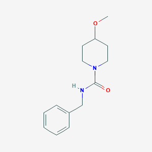 molecular formula C14H20N2O2 B7565666 N-benzyl-4-methoxypiperidine-1-carboxamide 