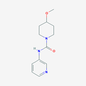 4-methoxy-N-pyridin-3-ylpiperidine-1-carboxamide