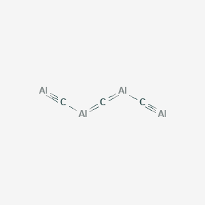 molecular formula C3Al4 B075661 碳化铝 CAS No. 1299-86-1