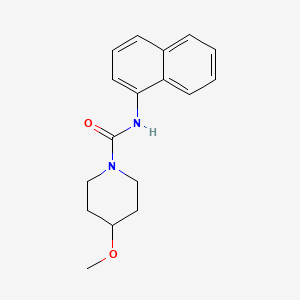 4-methoxy-N-naphthalen-1-ylpiperidine-1-carboxamide