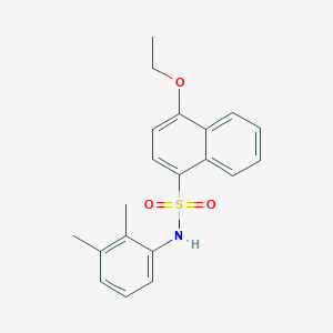 N-(2,3-dimethylphenyl)-4-ethoxynaphthalene-1-sulfonamide