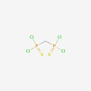 molecular formula CH2Cl4P2S2 B075667 Bis(dichlorothiophosphonyl)methane CAS No. 1499-32-7