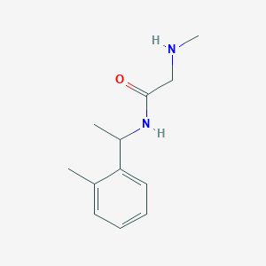 2-(methylamino)-N-[1-(2-methylphenyl)ethyl]acetamide