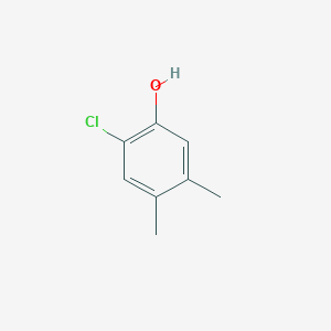 molecular formula C8H9ClO B075673 2-Chloro-4,5-diméthylphénol CAS No. 1124-04-5