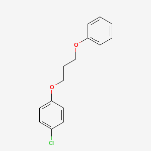 molecular formula C15H15ClO2 B7567355 1-Chloro-4-(3-phenoxypropoxy)benzene 