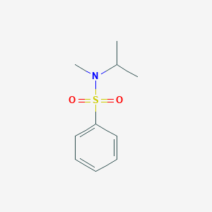 molecular formula C10H15NO2S B7567468 N-methyl-N-propan-2-ylbenzenesulfonamide 