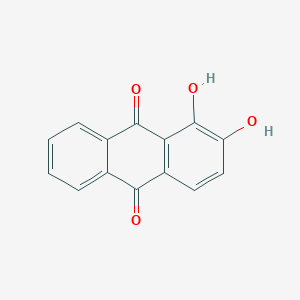 molecular formula C14H8O4 B075676 茜素 CAS No. 1322-60-7
