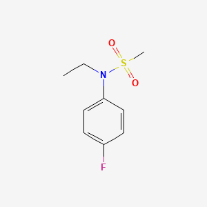 N-ethyl-N-(4-fluorophenyl)methanesulfonamide