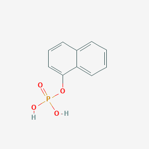 molecular formula C10H9O4P B075677 1-萘基磷酸盐 CAS No. 1136-89-6