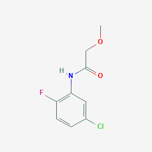 N-(5-chloro-2-fluorophenyl)-2-methoxyacetamide