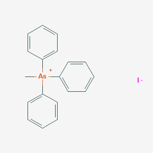 molecular formula C19H18AsI B075680 甲基三苯基胂碘 CAS No. 1499-33-8
