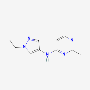 N-(1-ethylpyrazol-4-yl)-2-methylpyrimidin-4-amine