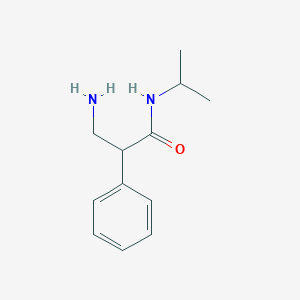 3-amino-2-phenyl-N-propan-2-ylpropanamide