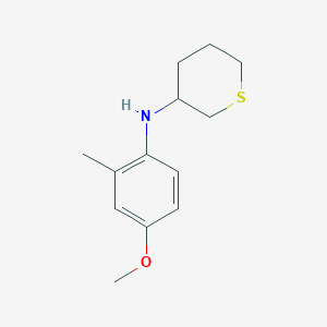 N-(4-methoxy-2-methylphenyl)thian-3-amine