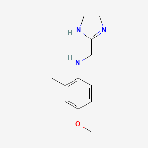 N-(1H-imidazol-2-ylmethyl)-4-methoxy-2-methylaniline