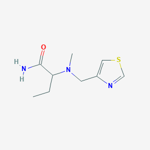 2-[Methyl(1,3-thiazol-4-ylmethyl)amino]butanamide