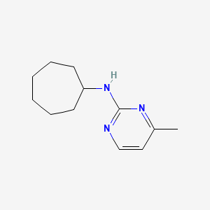 N-cycloheptyl-4-methylpyrimidin-2-amine