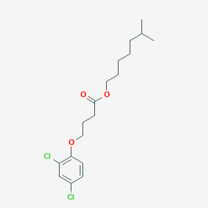 molecular formula C18H26Cl2O3 B075687 4-(2,4-二氯苯氧基)丁酸异辛酯 CAS No. 1320-15-6