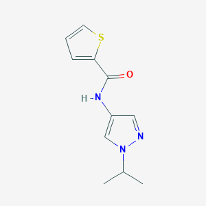 N-(1-propan-2-ylpyrazol-4-yl)thiophene-2-carboxamide