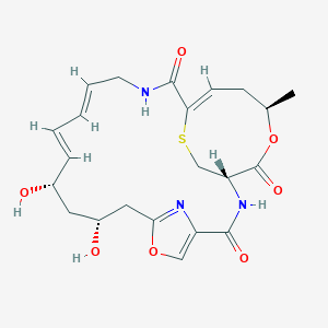 molecular formula C22H27N3O7S B075689 Unii-6PM4une85T CAS No. 1393-90-4