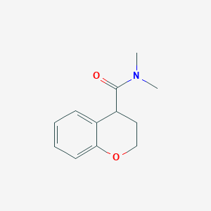 N,N-dimethyl-3,4-dihydro-2H-chromene-4-carboxamide