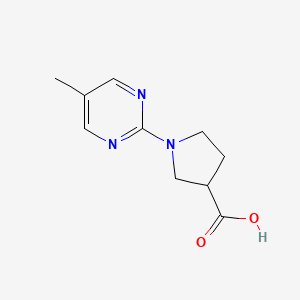 1-(5-Methylpyrimidin-2-yl)pyrrolidine-3-carboxylic acid