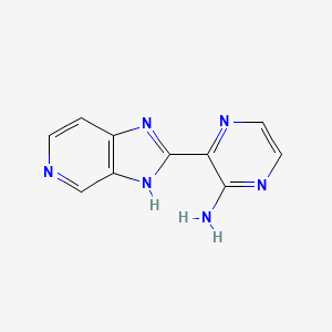 3-(3H-imidazo[4,5-c]pyridin-2-yl)pyrazin-2-amine