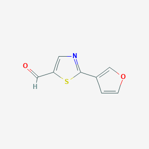 2-(Furan-3-yl)-1,3-thiazole-5-carbaldehyde