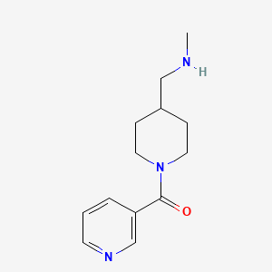 [4-(Methylaminomethyl)piperidin-1-yl]-pyridin-3-ylmethanone