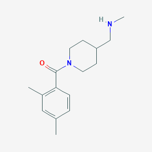 (2,4-Dimethylphenyl)-[4-(methylaminomethyl)piperidin-1-yl]methanone