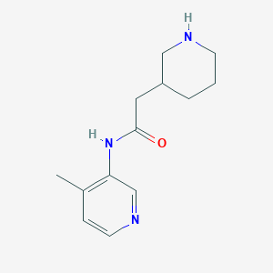 N-(4-methylpyridin-3-yl)-2-piperidin-3-ylacetamide